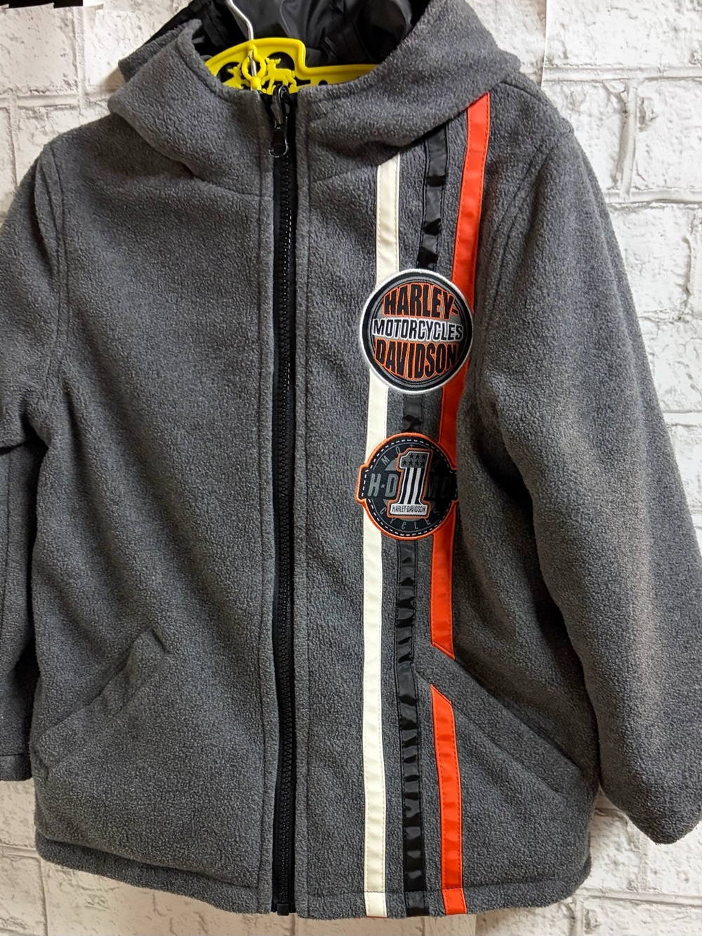 Harley-Davidson Hooded Reversible Fall Jacket